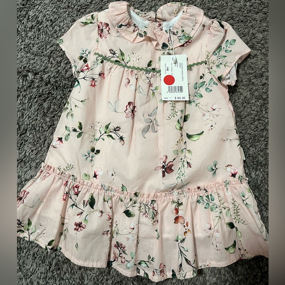 Tutto Piccolo Floral Pink Dress